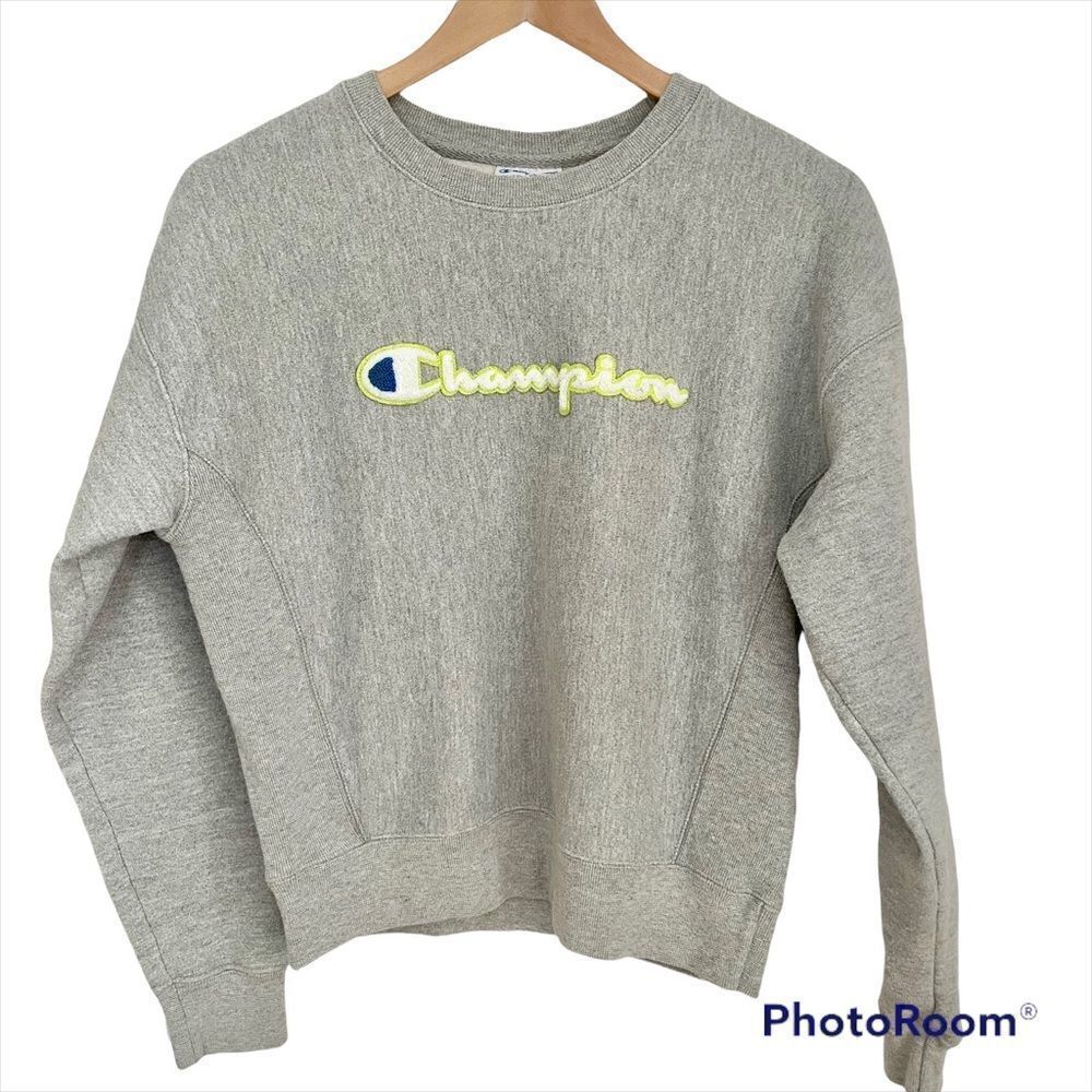 Champion Oversized Grey Sweatshirt